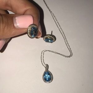 Blue sapphire necklace!